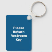 Porte-clés Salle de toilettes (Verso)