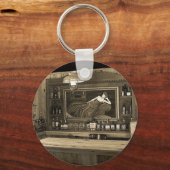 Porte-clés Salon Cowboy (Recto)