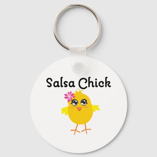 Porte-clés Salsa Chick (Recto)