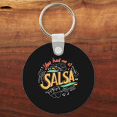 Porte-clés Salsa Dance Amour Salsa Dance Danser Danser Danser (Recto)