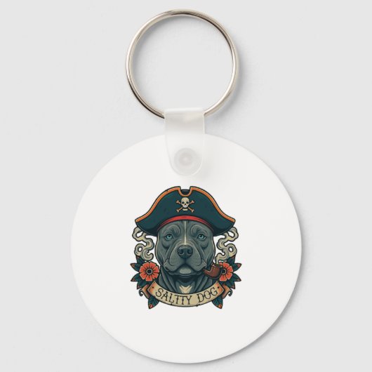 Porte-clés Salty Dog Pitbull (Recto)