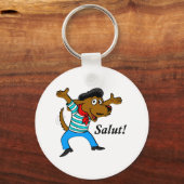Porte-clés Salut ! (Recto)