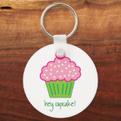 Porte-clés salut cupcake ! (Recto)