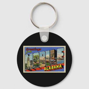 Porte-clés Salut de Mobile Alabama
