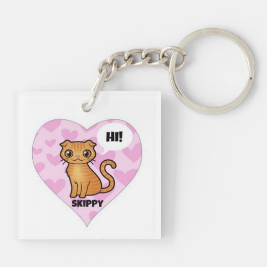 Porte-clés Salut Skippy (Dos)