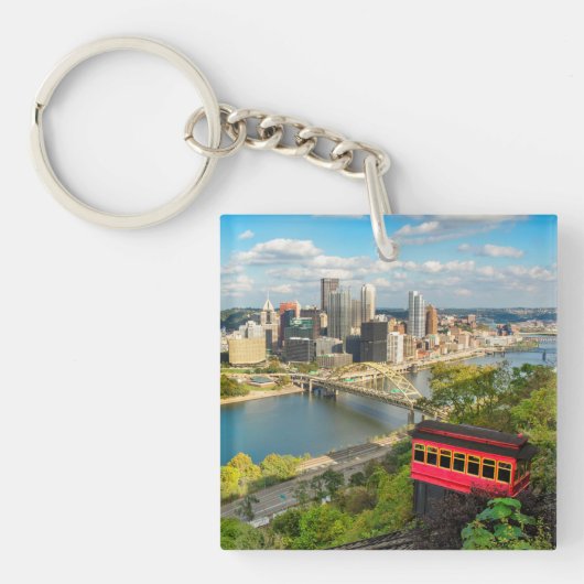 Porte-clés Salutation De Pittsburgh PA (Devant)