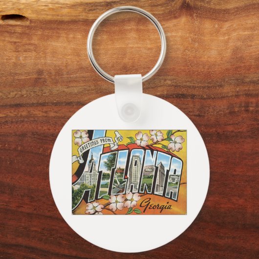Porte-clés Salutations d'Atlanta (Recto)