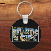 Porte-clés Salutations de Atlantic City ! (Recto)