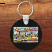 Porte-clés Salutations de Flagstaff Arizona (Recto)