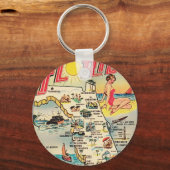 Porte-clés Salutations de Floride (Verso)