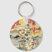 Porte-clés Salutations de Floride (Verso)