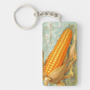 Porte-clés Salutations de grâces Corn sur Cob Vintage