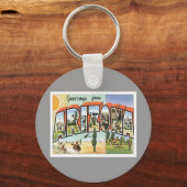 Porte-clés Salutations De L'Arizona (Recto)