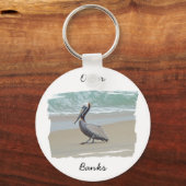 Porte-clés Salutations des banques extérieures OBX NC (Recto)