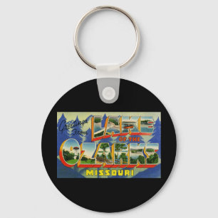 Porte-clés Salutations du lac de l'Ozarks Missouri