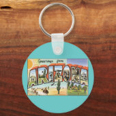 Porte-clés Salutations en Arizona (Recto)