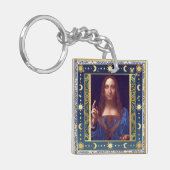 Porte-clés Salvator Mundi de Léonard de Vinci (Devant gauche)