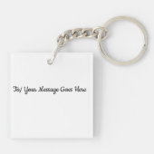 Porte-clés Salvator Mundi de Léonard de Vinci (Dos)