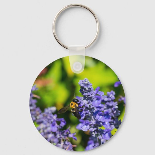 Porte-clés Salvia Avec Bumblebee (Recto)