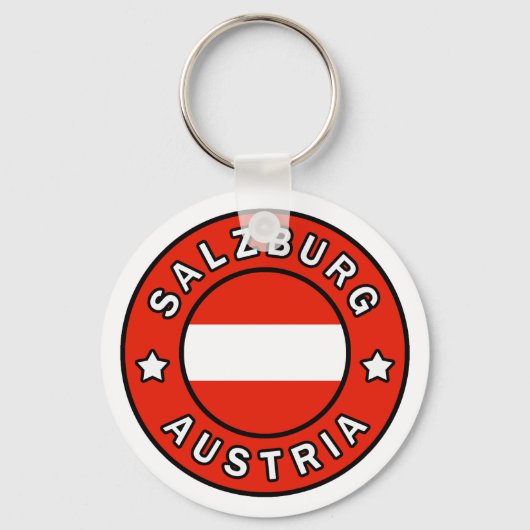 Porte-clés Salzbourg Autriche (Recto)