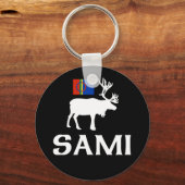 Porte-clés Sami, le peuple de Huit Saisons (Recto)