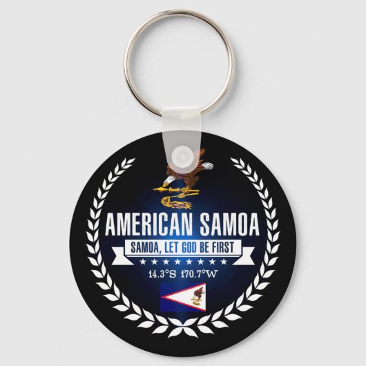 Porte-clés Samoa américaines (Recto)