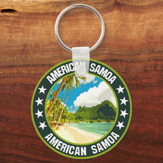 Porte-clés Samoa américaines (Verso)