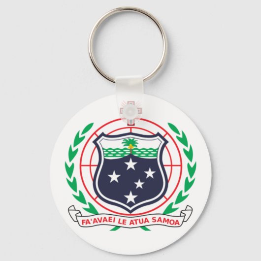 Porte-clés Samoa Armoiries (Recto)