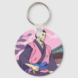 Porte-clés samouraï