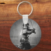 Porte-clés Samouraï blindé avec épée et poignard en 1860 (Recto)