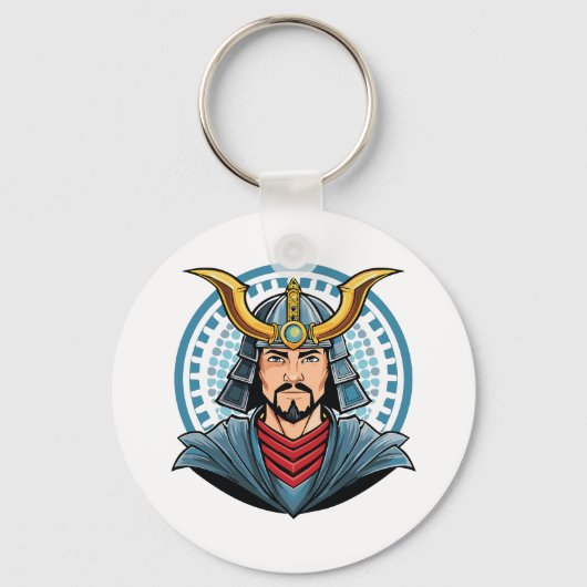 Porte-clés samouraï japonais (Recto)