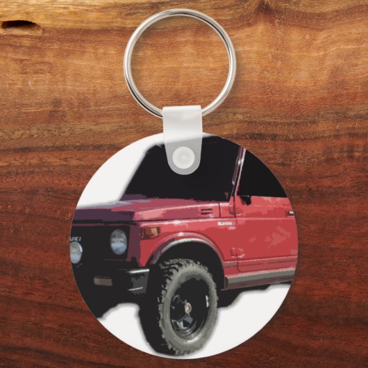 Porte-clés samouraï suzuki (Recto)