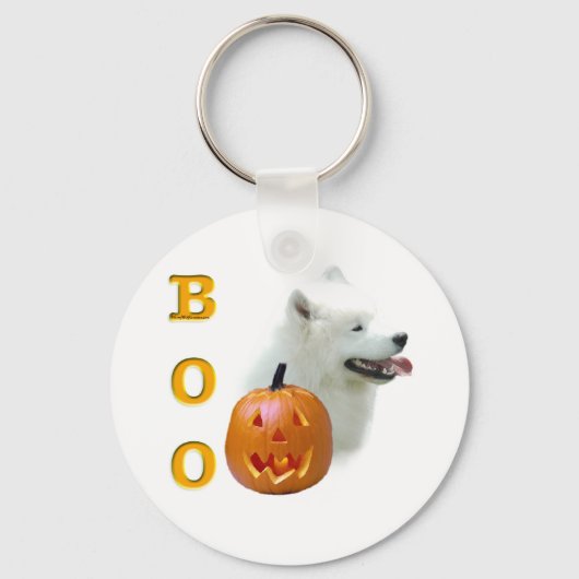 Porte-clés Samoyed Boo (Recto)
