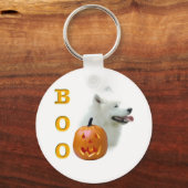 Porte-clés Samoyed Boo (Recto)