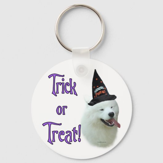 Porte-clés Samoyed Trick (Recto)