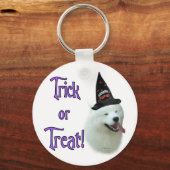 Porte-clés Samoyed Trick (Recto)