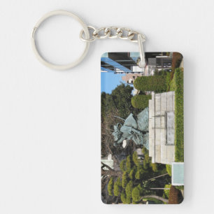 Porte-clés Samurai Kamakura Gongoro Kagemasa Kabuki Statue