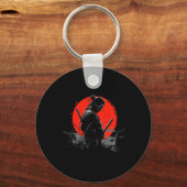Porte-clés Samurai Spirit Graphic Modern Warrior's (Recto)
