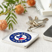 Porte-clés San Antonio Texas (Côté)