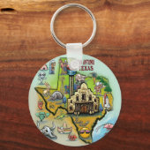 Porte-clés San Antonio TX (Recto)