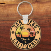 Porte-clés San Diego California Vacation Souvenirs (Recto)