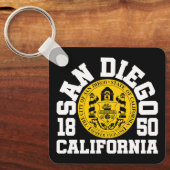 Porte-clés San Diego, Californie (Recto)
