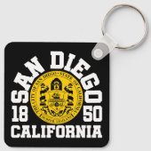 Porte-clés San Diego, Californie (Dos)
