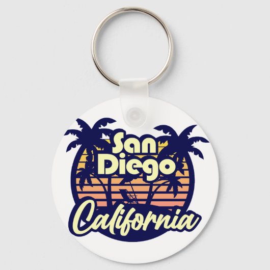 Porte-clés San Diego Californie (Recto)