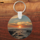 Porte-clés San Diego Sunset II California Seascape (Verso)