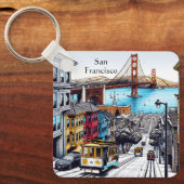 Porte-clés San Francisco, Californie (Recto)
