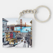 Porte-clés San Francisco, Californie (Dos)
