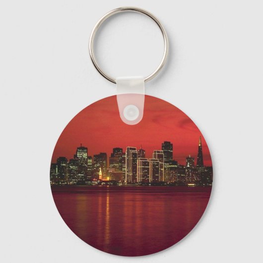 Porte-clés San Francisco Nitetime Skyline (Recto)