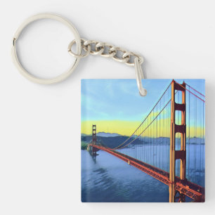 Porte-clés San Francisco - PORTE D'OR - Pont