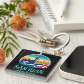 Porte-clés San Juan Puerto Rico (Devant Droit)